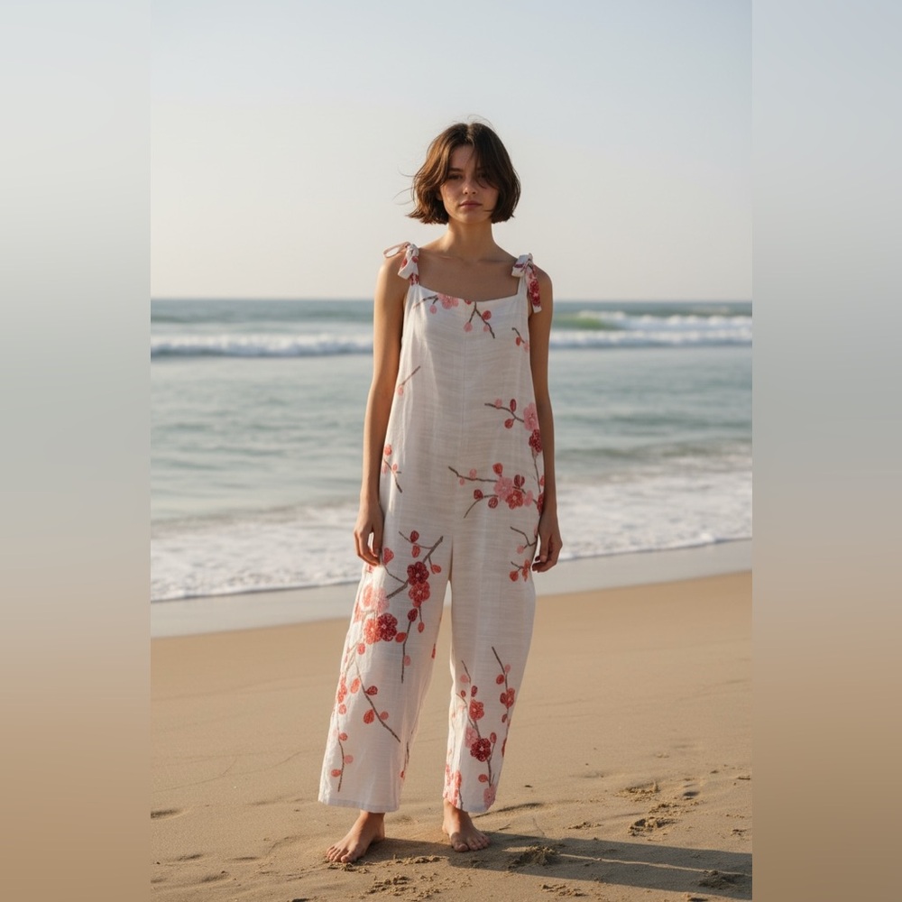 Cherry blossom jumpsuit
